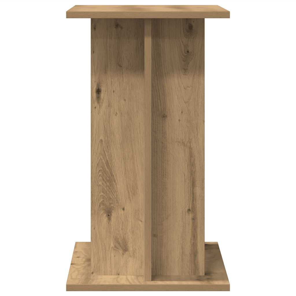 Vidaxl Soporte Para Acuario De Roble Artesanal, 80 X 35 X 60 Cm, Madera De Ingeniería_4