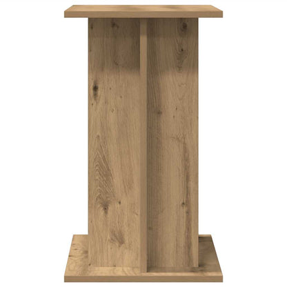 Vidaxl Soporte Para Acuario De Roble Artesanal, 80 X 35 X 60 Cm, Madera De Ingeniería_4