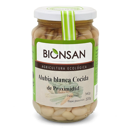 Alubias Blancas Cocidas Eco Bionsan 220gr_0