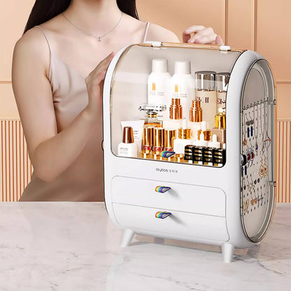 Joybos - Caja De Almacenamiento Para Cosmeticos Y Accesorios Con Tapa