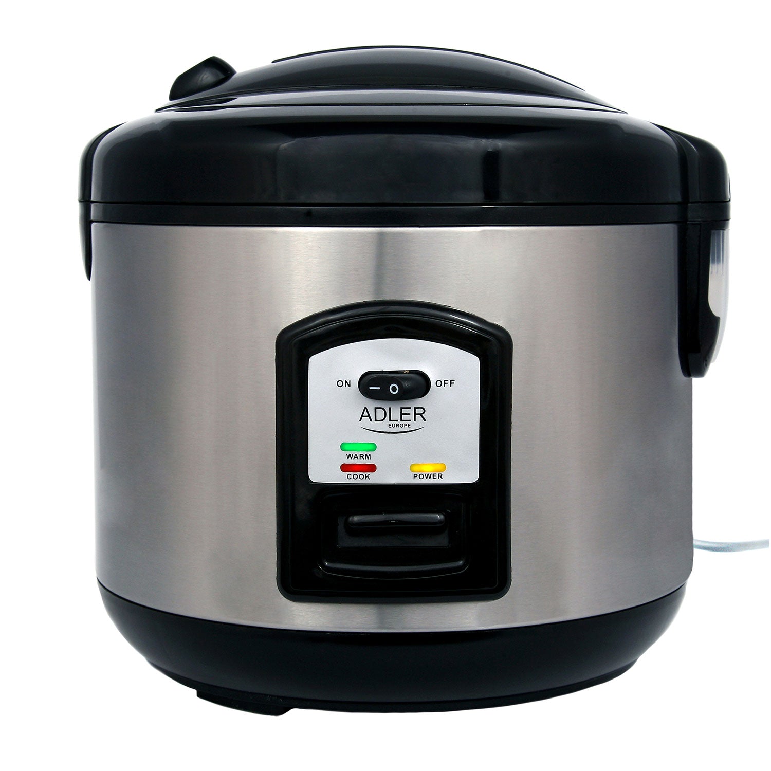 Arrocera, Cocedero De Arroz, 1,5 L, Función Cocinar Y Mantener Caliente, Apagado Automático Adler Ad6406 Plata_0