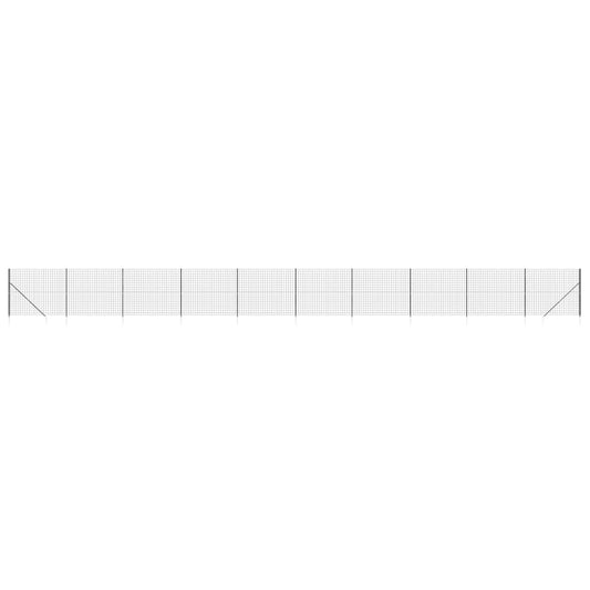 Cerca De Alambre Con Pinchos De Anclaje Gris Antracita 2,2x25 M / Vetonek_0