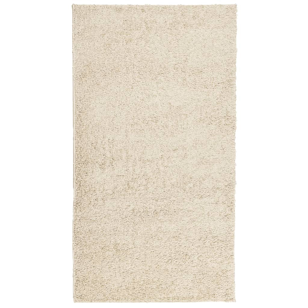 Vidaxl Alfombra Peluda De Pelo Largo Moderna Pamplona Dorado 60x110 Cm_0