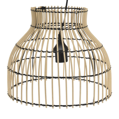 Well Home Lámpara Colgante En Bambú 32x36x32,5cm