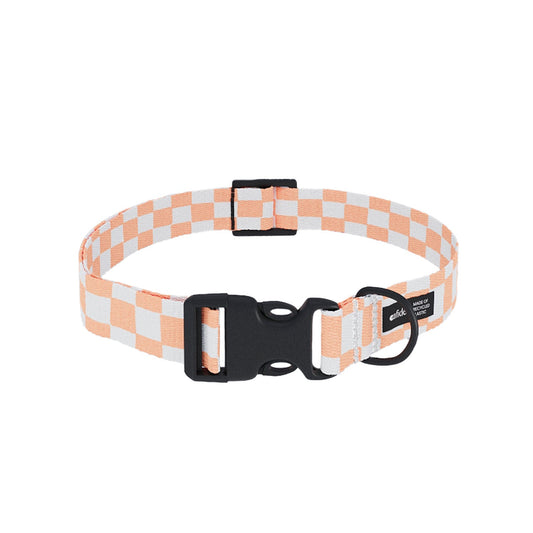 Cafide Collar De Material Pet Reciclado Naranja. Modelo Juno._0
