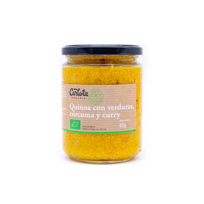 Quinoa Con Verduras, Cúrcuma Y Curry 425g_0
