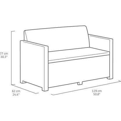 Set de muebles Victoria Lounge Grafito