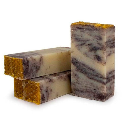 10 Jabón Natural Miel Y Propóleo. Ideal Para Higiene De Zona Íntima. Para Piel Sensible, Seca Y Apagada. Mejora El Acné_0