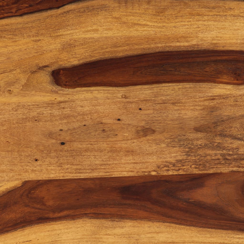 Mesa De Comedor De Madera Maciza De Sheesham 120x60x76 Cm_4