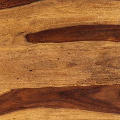 Mesa De Comedor De Madera Maciza De Sheesham 120x60x76 Cm_4