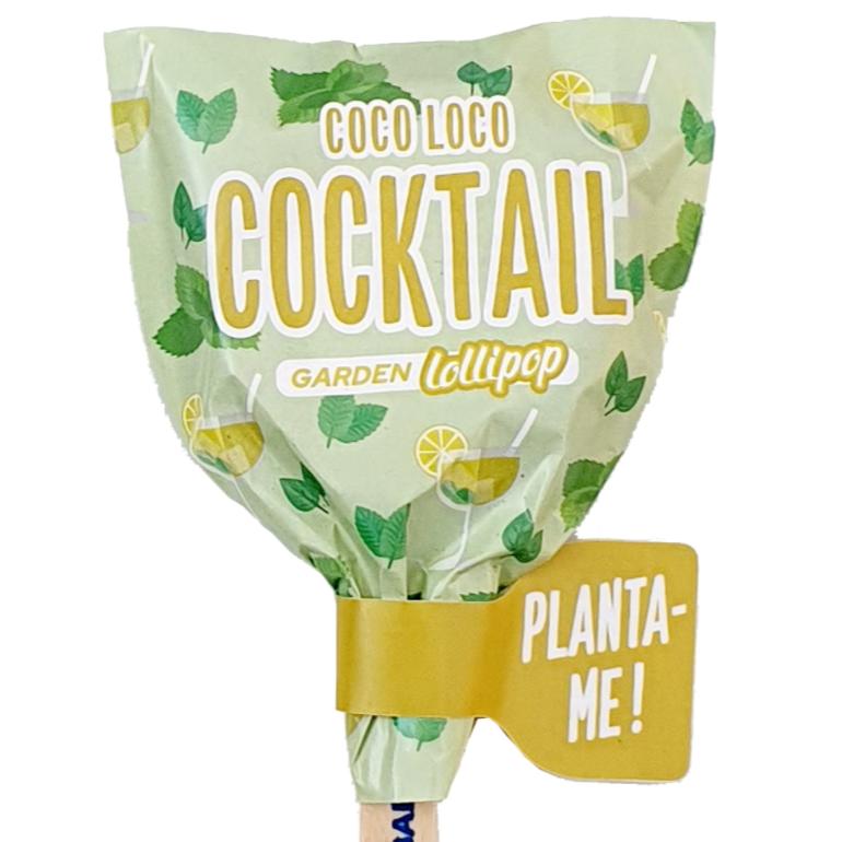 Cocktail Garden Lollipop con Semillas para Plantar, Garden Pocket