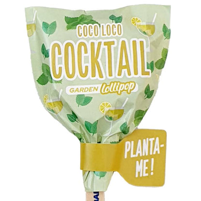 Cocktail Garden Lollipop con Semillas para Plantar, Garden Pocket