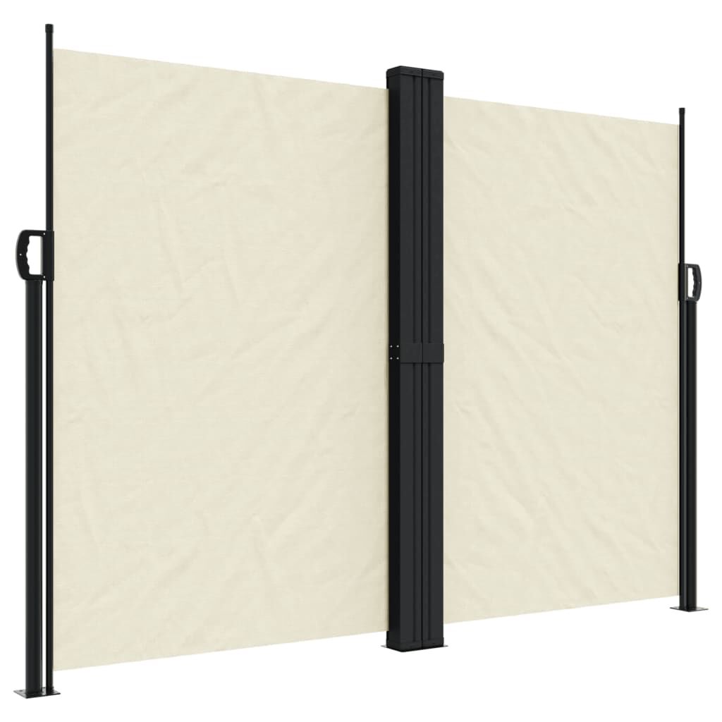 Vidaxl Toldo Lateral Retráctil Crema 180x1000 Cm_0