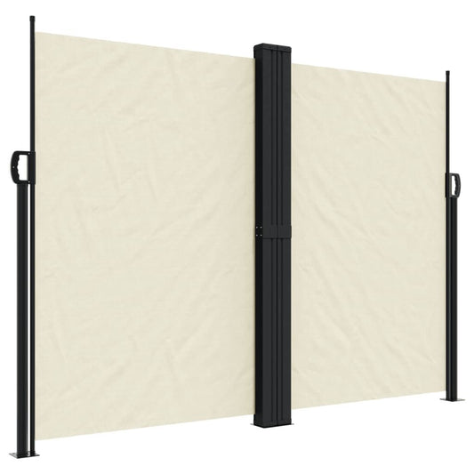 Vidaxl Toldo Lateral Retráctil Crema 180x1000 Cm_0