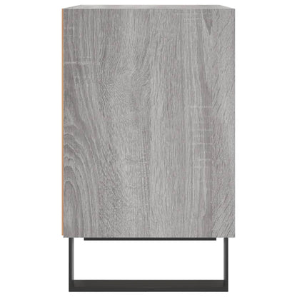 Mesitas De Noche 2 Uds Madera Ingeniería Gris Sonoma 40x30x50cm_4