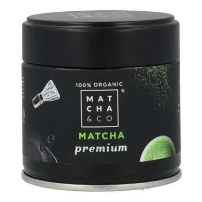 Té Matcha Premium Ceremonial 100% ecológico Matcha & CO 30 g
