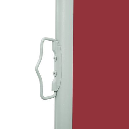 Vidaxl Toldo Lateral Retráctil De Jardín Rojo 170x300 Cm_3