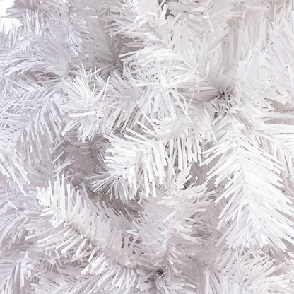 Vidaxl Árbol De Navidad Delgado Blanco 120 Cm_3