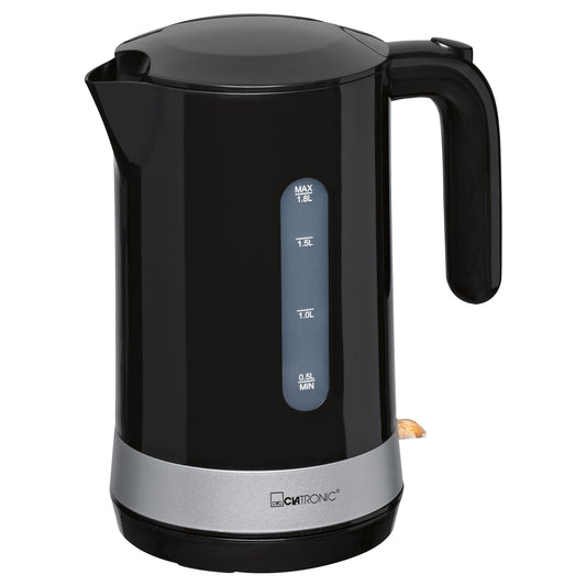 Hervidor Agua Eléctrico, 1,8 L, Sin Bpa, Resistencia Oculta, Inalámbrico, Apagado Automático Clatronic Wk 3452, 2200w