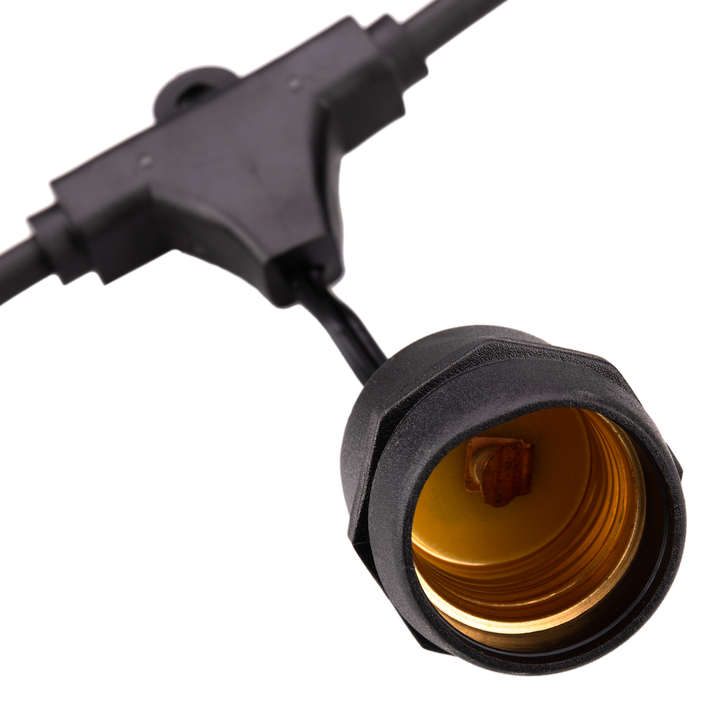 Guirnalda De 20 Bombillas Luces Con Casquillo E27 Exterior Ip44 Cable Eléctrico De 20m Extensible_1