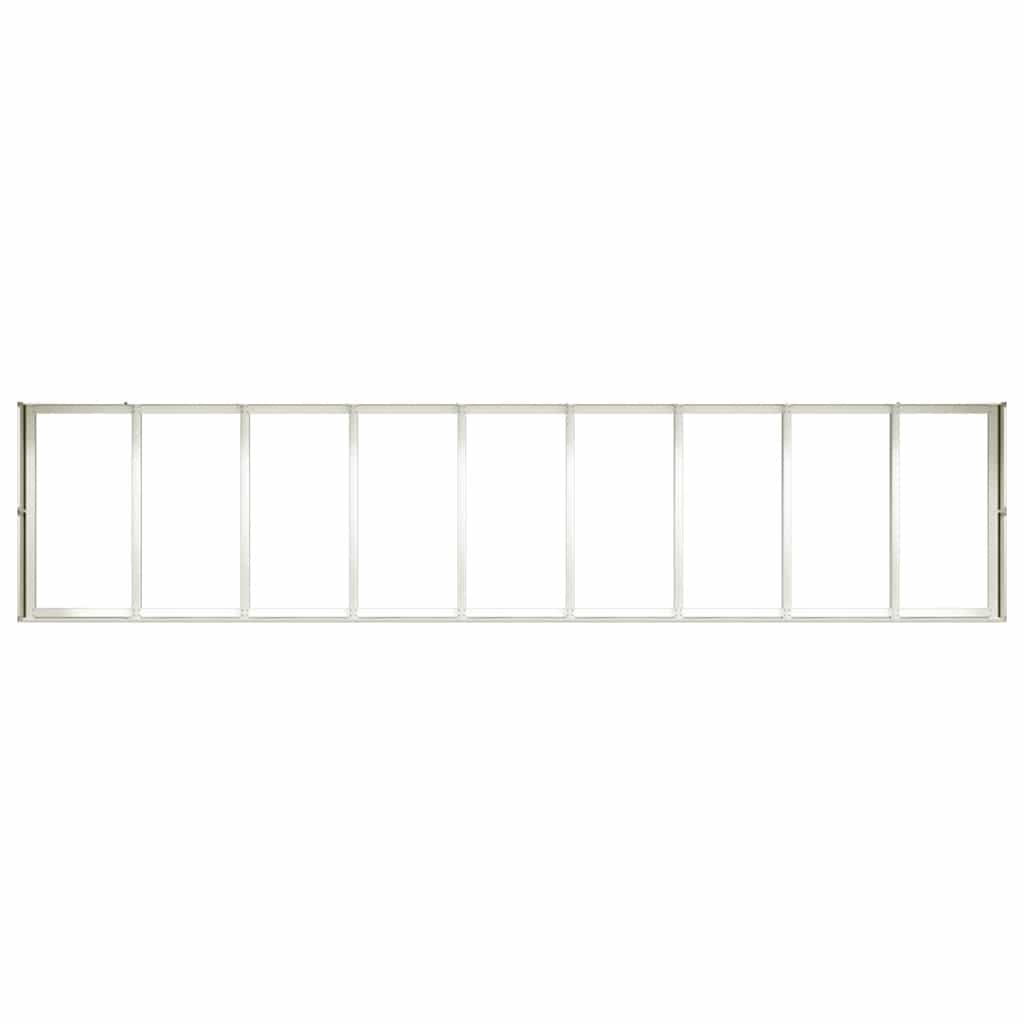 Jardinera Acero Blanco 360x80x40 Cm_4