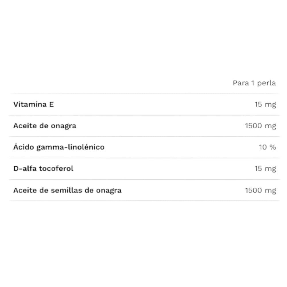 Aceite De Onagra 500 Mg Nutrabasics 110 Perlas_1