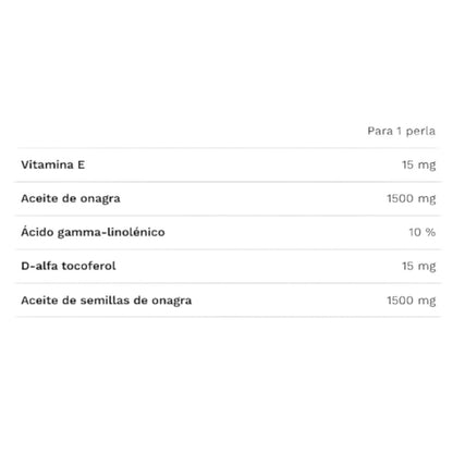 Aceite De Onagra 500 Mg Nutrabasics 110 Perlas_1