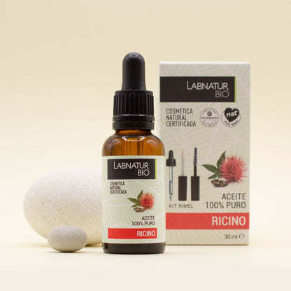 Aceite de Ricino Labnatur Bio 30 ml + Kit Rímel | Pestañas, Cejas, Cabello y Uñas | Nutre y Fortalece_2