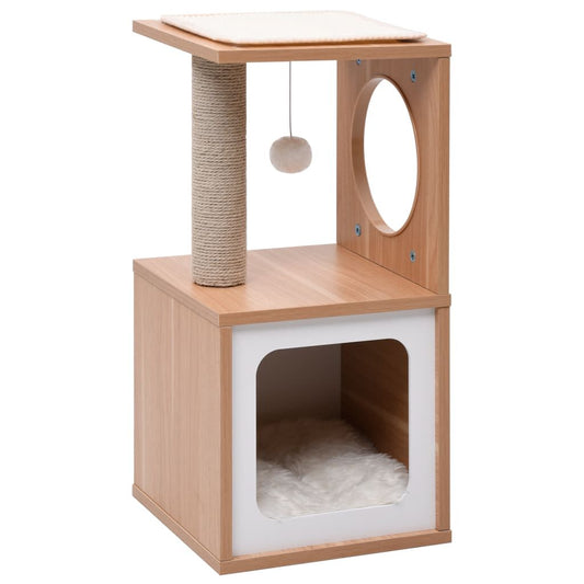 Vidaxl Rascador Para Gatos Con Alfombra Rascadora De Sisal 60 Cm_0