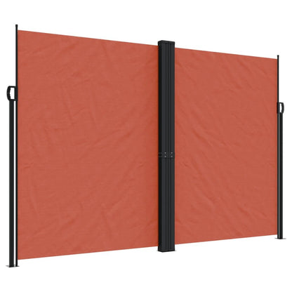 Vidaxl Toldo Lateral Retráctil Terracota 220x1200 Cm_0