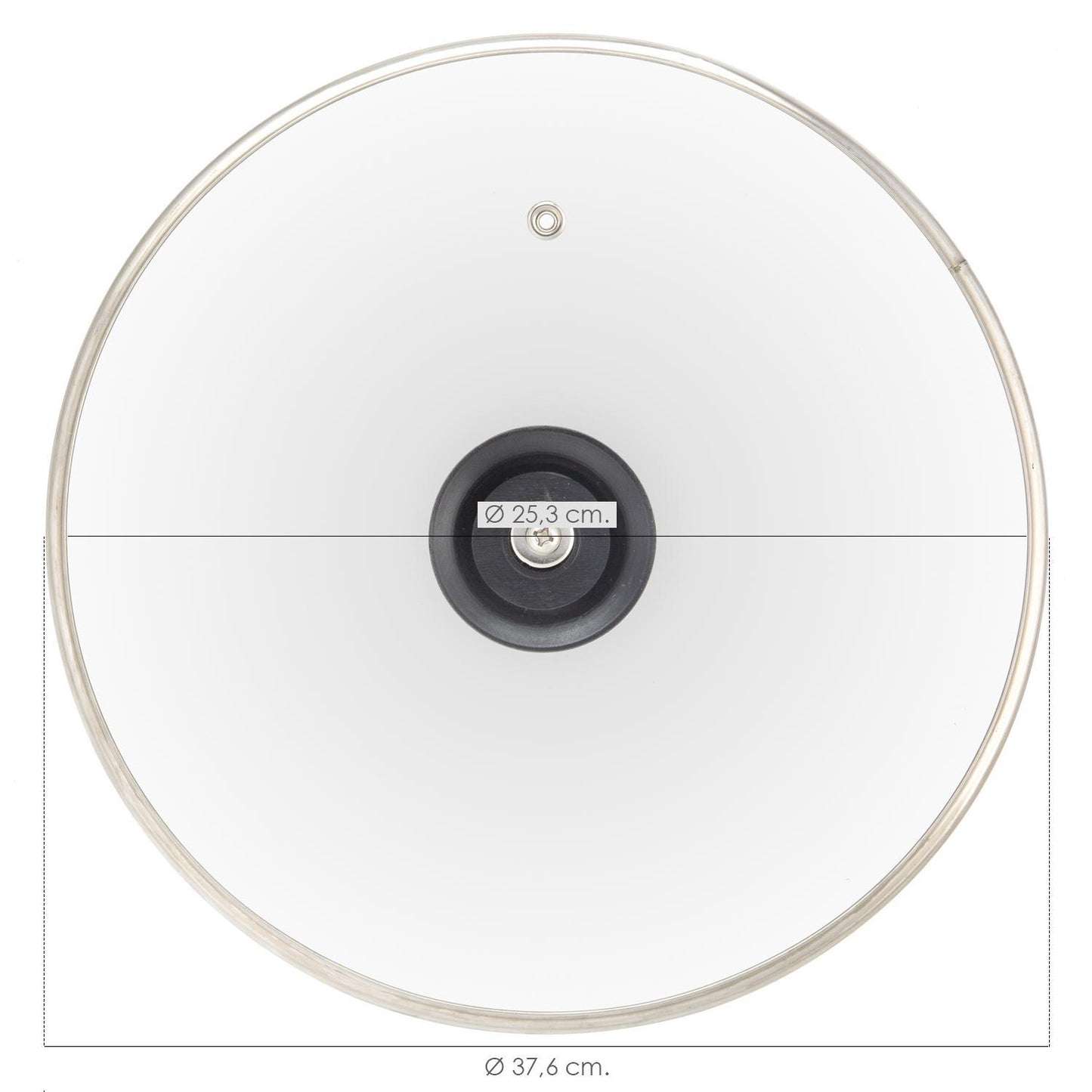 Tapadera De Cristal Para Sartén 26cm