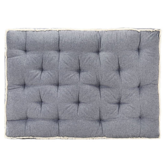 Vidaxl Cojín Para Sofá De Palets Azul 120x80x10 Cm_0