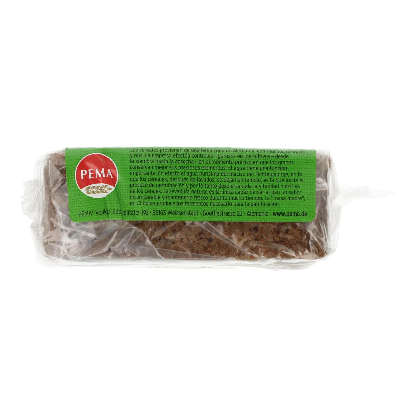 Pan de Centeno Integral Ecológico Pema 375 g