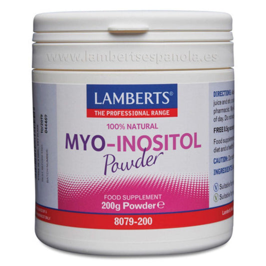 MYO Inositol en polvo  Lamberts 200 g