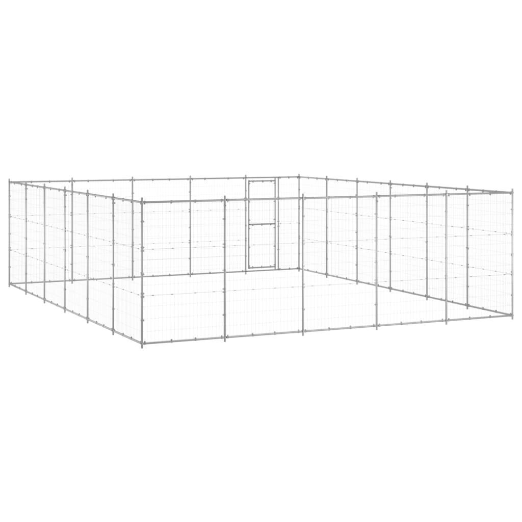 Perrera De Exterior De Acero Galvanizado 36,3 M²_3