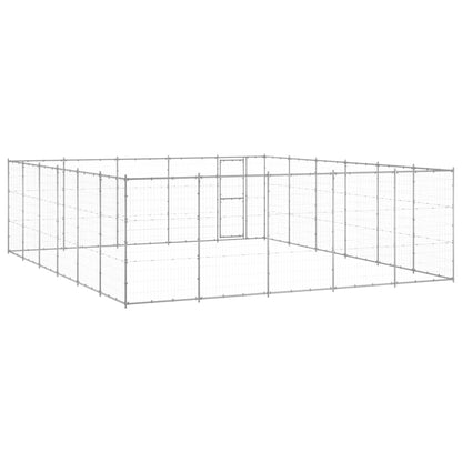 Perrera De Exterior De Acero Galvanizado 36,3 M²_3