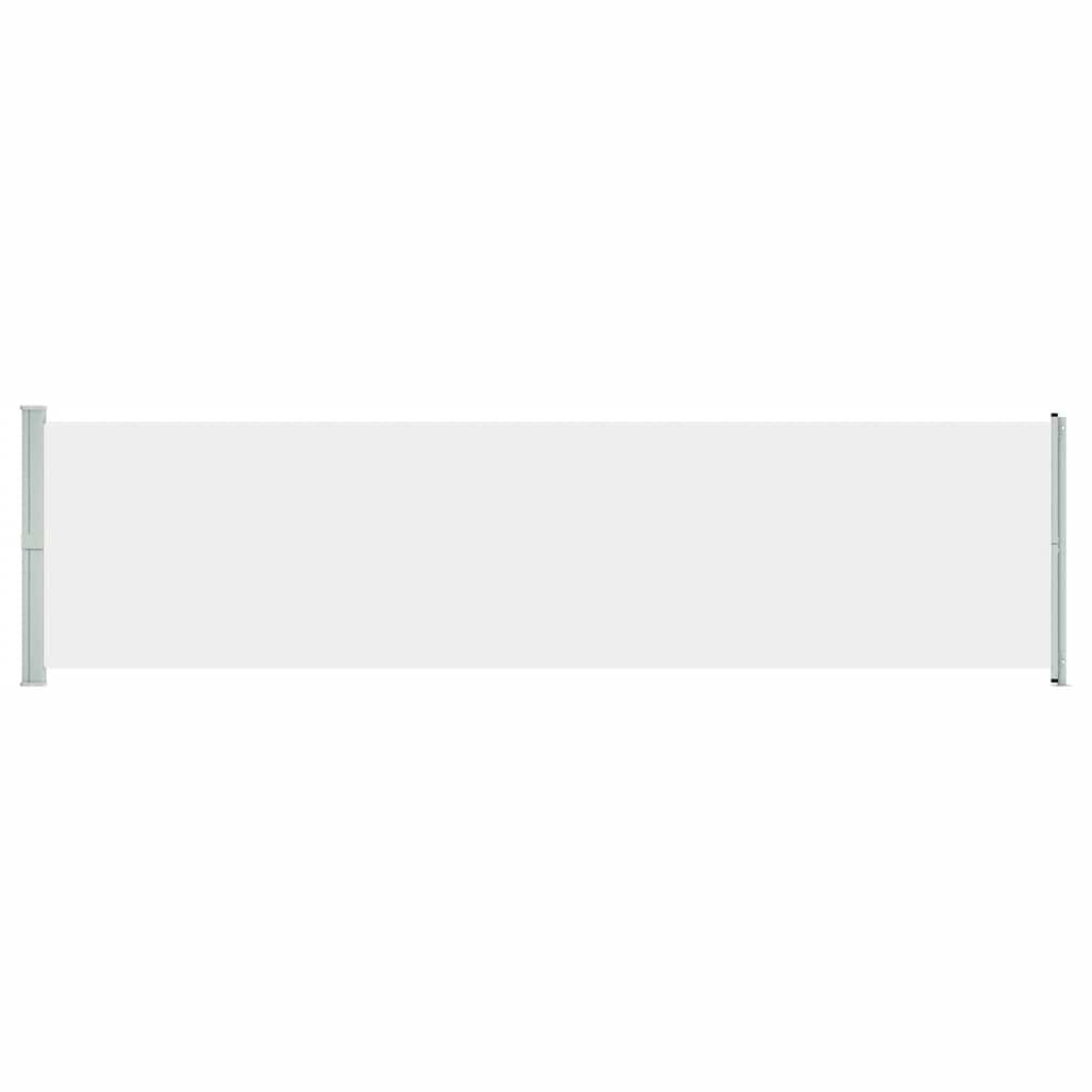 Vidaxl Toldo Lateral Retráctil Para Patio Crema 600x160 Cm_0