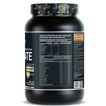 Proteína Whey Sabor Caramelo - Sascha Fitness España