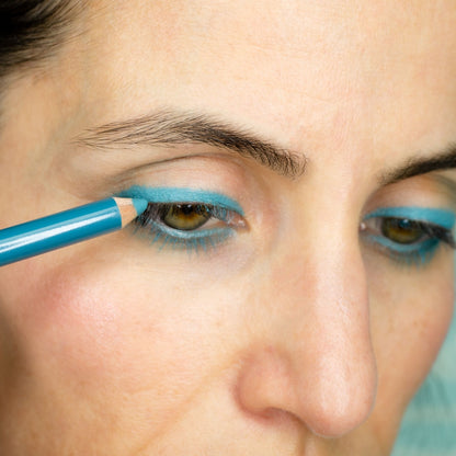 Lápiz De Ojos Turquesa Camaleon Cosmetics_2