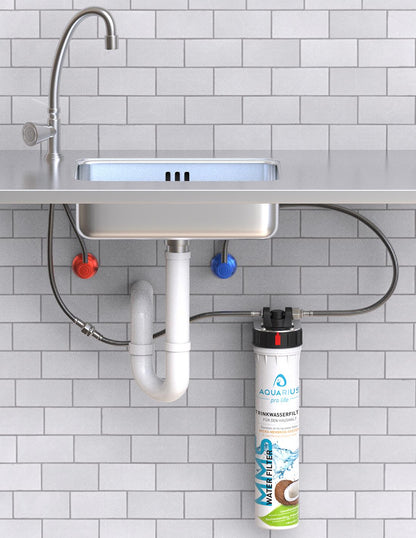 Aquarius Pro Life - Filtro De Agua Ultrafino De 0,1 Micras (juego Completo).