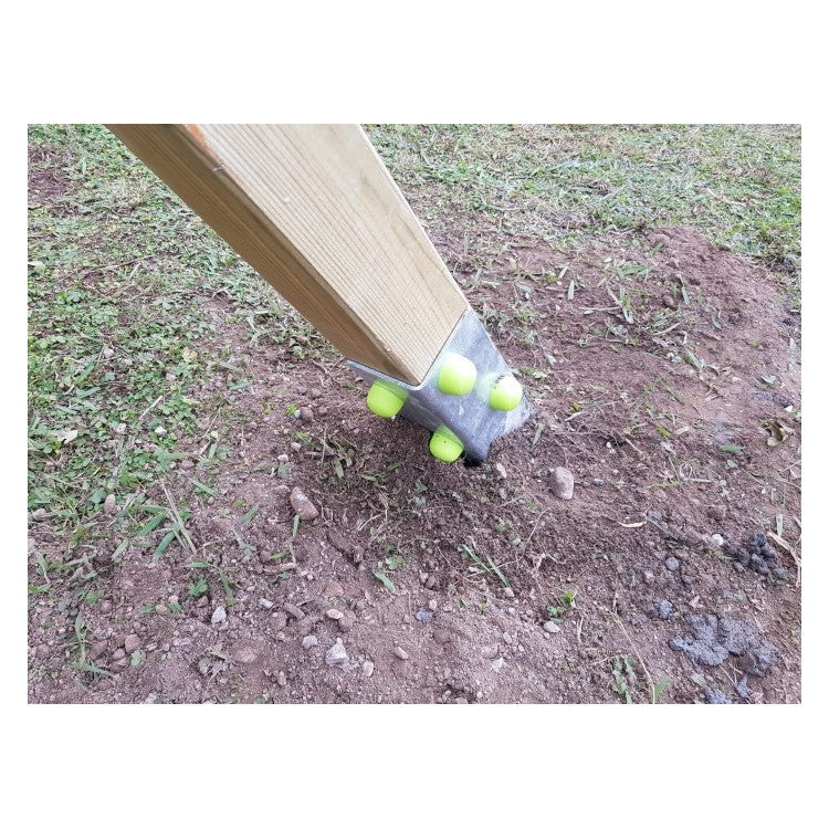 Columpio Doble De Madera Masgames Vega (asientos Mixtos) Superficie De Arena, Tierra O Cesped.