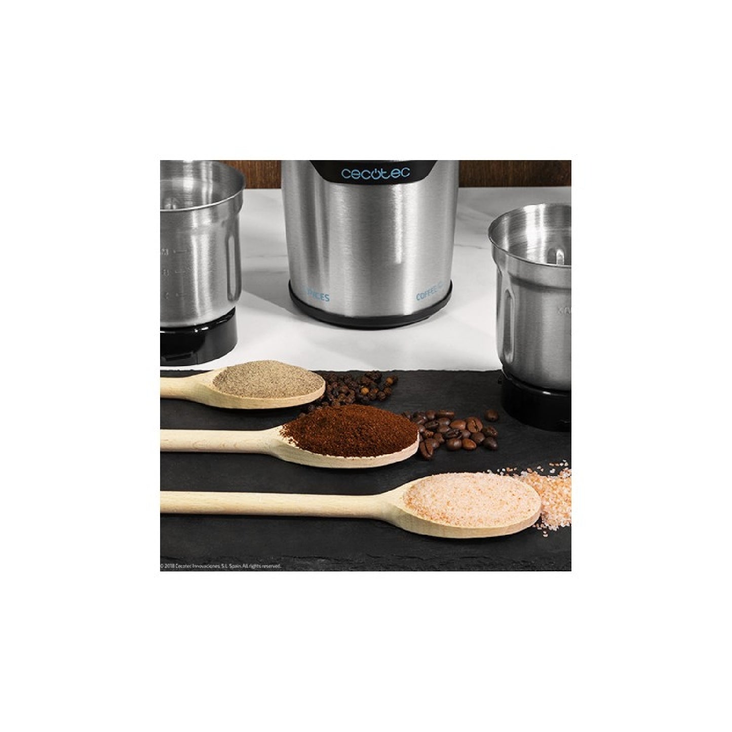 Cecotec Molinillo De Café Molinillo De Café Y Especias Titanmill 300 Duoclean_4