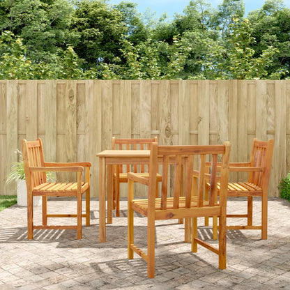 Vidaxl Sillas De Jardín 4 Uds Madera Maciza De Acacia 56x55,5x90 Cm_1