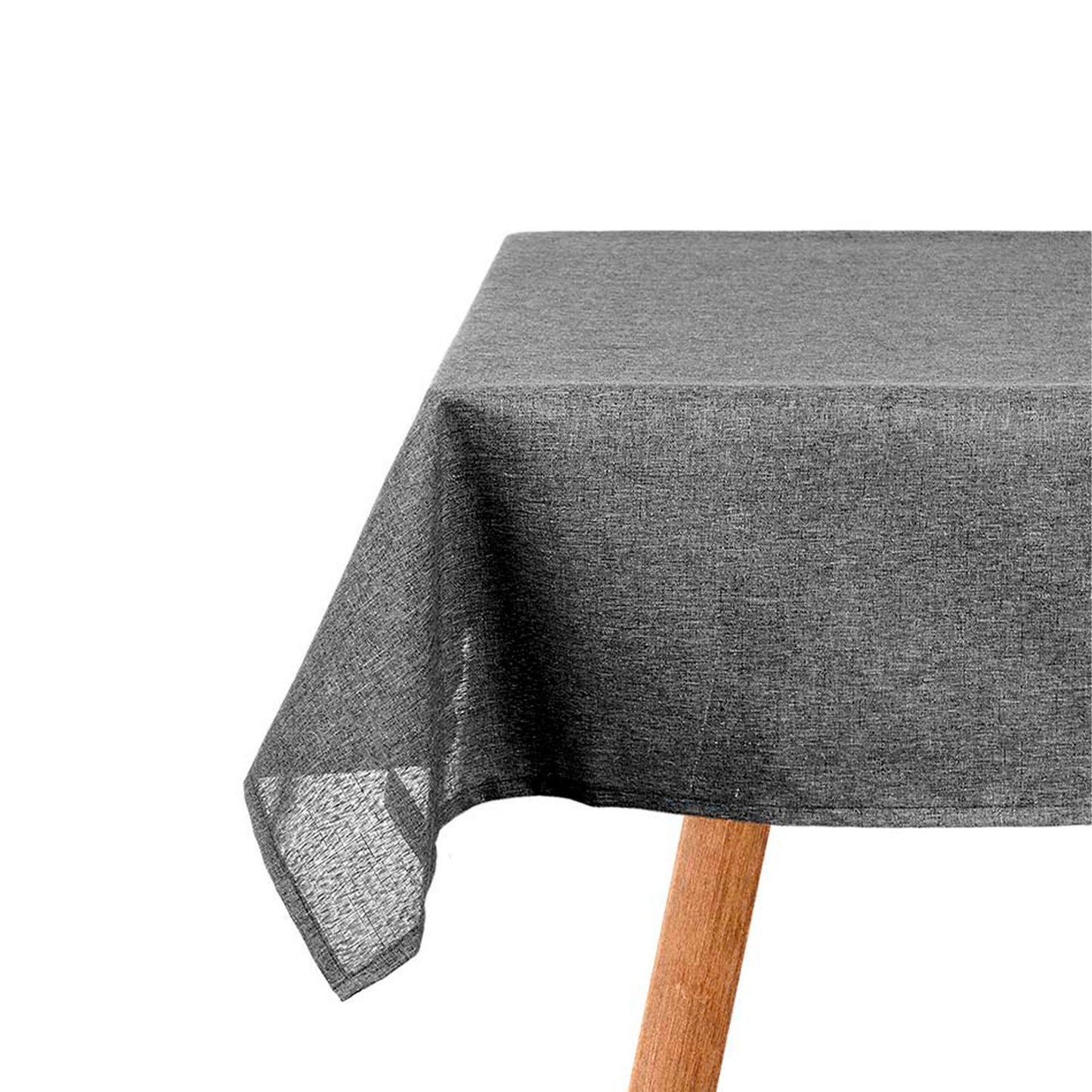 Mantel Poliester 140x240cm Gris Oscuro Colección Kinvara_0