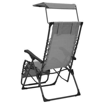 Sillas Plegables 2 Unidades Textilene Gris_3
