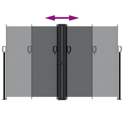 Vidaxl Toldo Lateral Retráctil Negro 160x1000 Cm_4