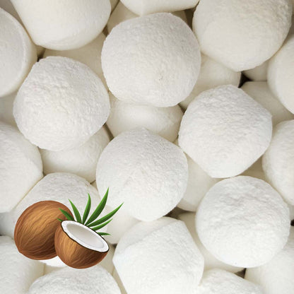 Pack 100 Bombitas Efervescentes. Alivian Pies Cansados, Refrescan E Hidratan - Pedicuras Y Manicuras - Aroma Coco_3