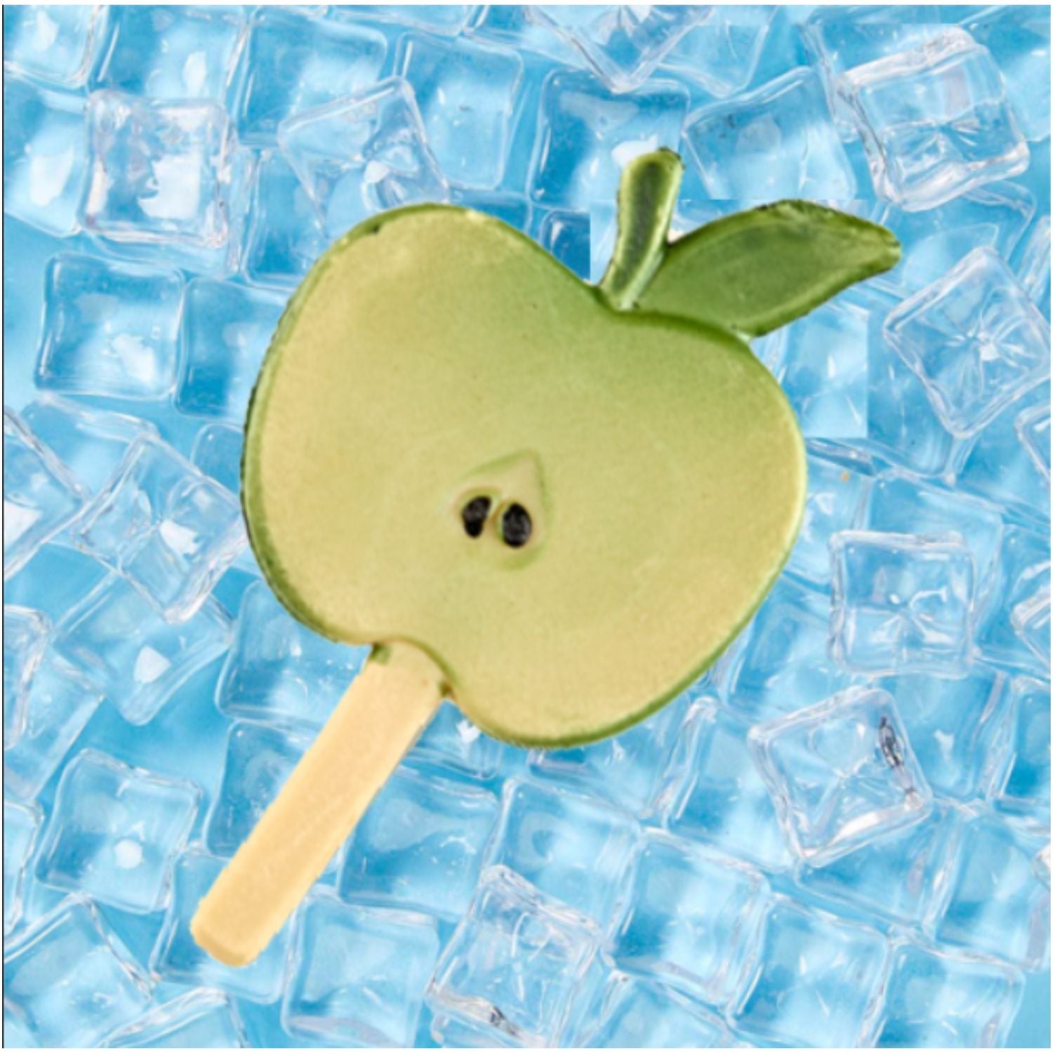 Helado Snack Para Perro Forma Y Sabor Manzana 3 Uds (90g) X 12 Bolsas Pup Ice.