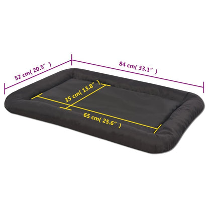 Vidaxl Colchón Para Perro Tamaño Xl Negro_2