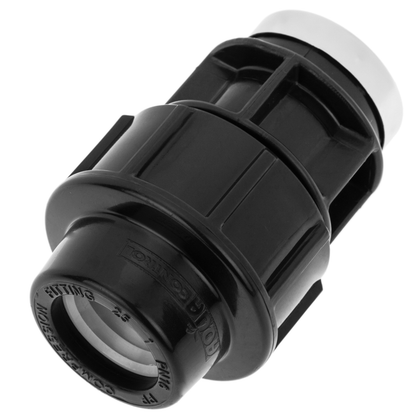 Terminal De Rosca Hembra De Polietileno 32 Mm X 1“ Para Sistema De Riego_0
